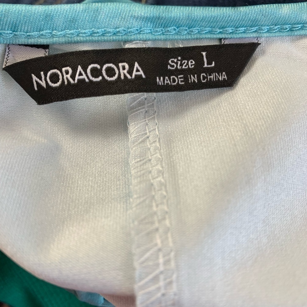 NORACORA tank dress large 21 in pit pit L-39 in coastal chic - Picture 3 of 6